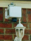 lipstick camera above siren box